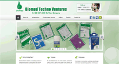 Desktop Screenshot of biomedtechnoventures.com